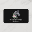 Buscar caballos negros tarjetas de visita 1 ᵉʳ explotación