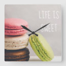 Buscar macarrones relojes de pared Dulce