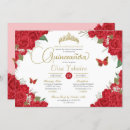 Buscar mariposas rojas invitaciones Rosas
