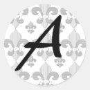 Buscar diseño de letra pegatinas Gris