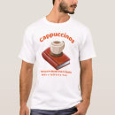 Buscar cappuccino camisetas Divertido
