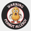 Buscar advertencias pegatinas Alergias