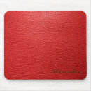 Buscar cuero rojo alfombrillas de raton Abstracto