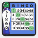Buscar bingo pegatinas Afortunado