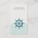 Buscar capitán del yate tarjetas de visita Ancla