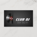 Buscar djs tarjetas de visita Musical