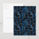 Buscar flor azul postales Hojas