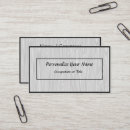 Buscar falsa madera tarjetas de visita Simple
