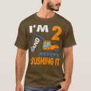 Buscar segundo cumpleaños camisetas Lindo
