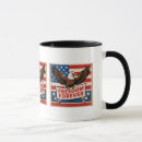 Buscar bandera americana tazas Angustiado