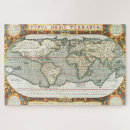Buscar mapa del mundo puzzles Antiguo