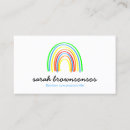 Buscar amarillo naranja rojo tarjetas de visita Arco iris