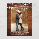 Buscar rustic save the date postales Boda