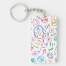 Buscar instrumento musical llaveros Patrón