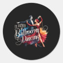Buscar salón de baile pegatinas Bailarina
