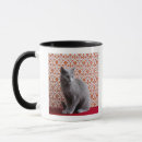 Buscar gato azul ruso tazas Felino