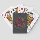 Buscar sangre barajas de cartas Gótico