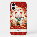 Buscar buena fortuna iphone fundas Maneki neko