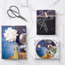 Buscar astronauta papel de regalo Asteroide