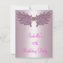 Buscar alas del ángel invitaciones Rosa