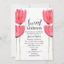 Buscar tulipanes rosados invitaciones Elegante