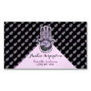 Buscar mano fátima de tarjetas de visita Henna