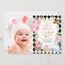 Buscar sombrerero invitaciones Alice en wonderland