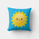 Buscar sol del kawaii cojines Adorable