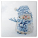 Buscar muñecos de nieve azulejos Navidades