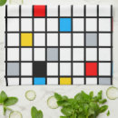 Buscar mondrian paños de cocina Patrón