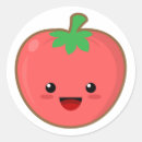 Buscar tomate pegatinas Rojo