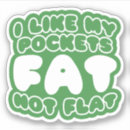 Buscar bolsillos pegatinas Divertido