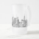 Buscar new york city tazas Black and white