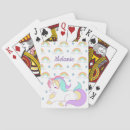 Buscar unicornio lindo barajas de cartas Arco iris