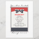 Buscar smoking negro invitaciones Nupcial