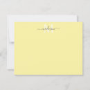 Buscar girly tarjetas nota Monograma