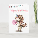 Buscar unicornio lindo tarjetas Caprichoso