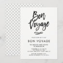 Buscar bon voyage invitaciones Moderno