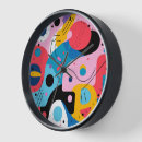 Buscar colores brillantes relojes de pared Colorido