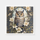 Buscar búho servilletas Para ella