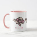 Buscar tortuga marina tazas Para niños