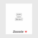 Buscar feliz cumpleaños pegatinas Para todos