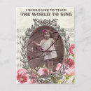 Buscar cantantes postales Vintage