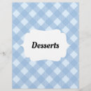 Buscar la familia tarjetas recetas Gingham