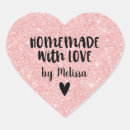 Buscar hecho en casa pegatinas Corazón