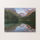 Buscar montañas suizas puzzles Lago