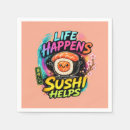 Buscar sushi servilletas Rollo de sushi