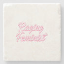 Buscar feminista posavasos Chica