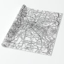 Buscar mapas antiguos papel de regalo Londres