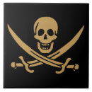 Buscar pirata azulejos Cruzado